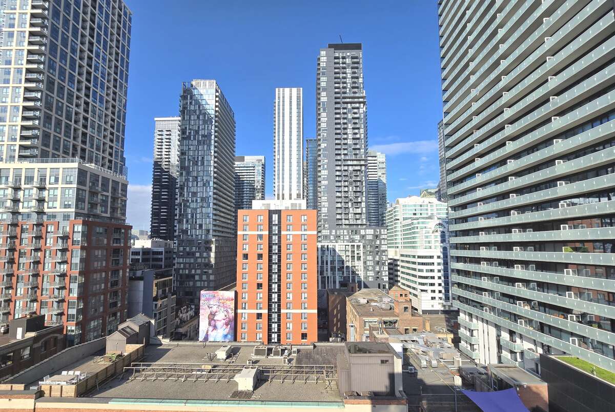 Delight in panoramic city views and outdoor dining options on the spacious and quiet rooftop patio.