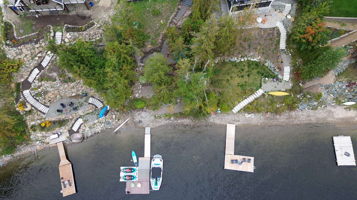 Waterfront lot with private beach access