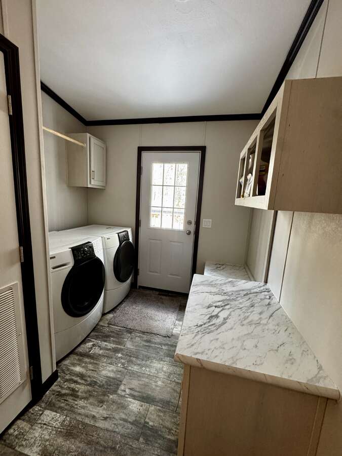 Large spacious laundry room