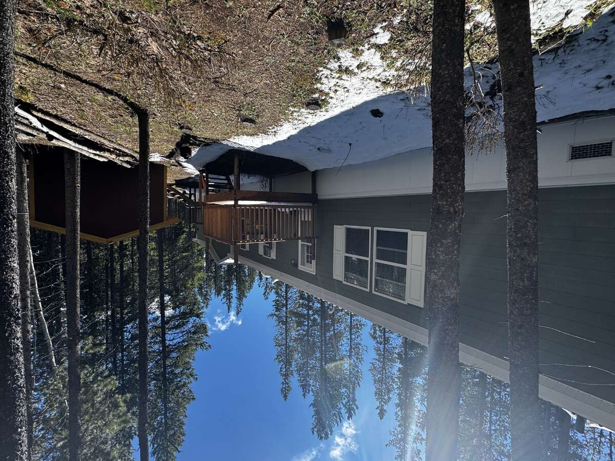 Side of home, there are two entrances