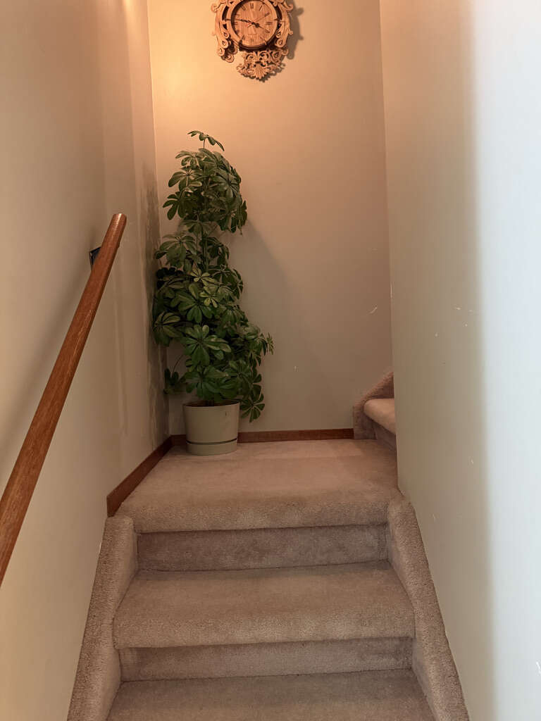 3-bedroom, 2-story townhouse with attached garage.