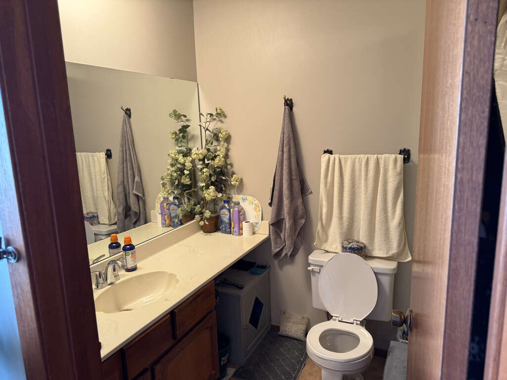 3-bedroom, 2-story townhouse with attached garage.