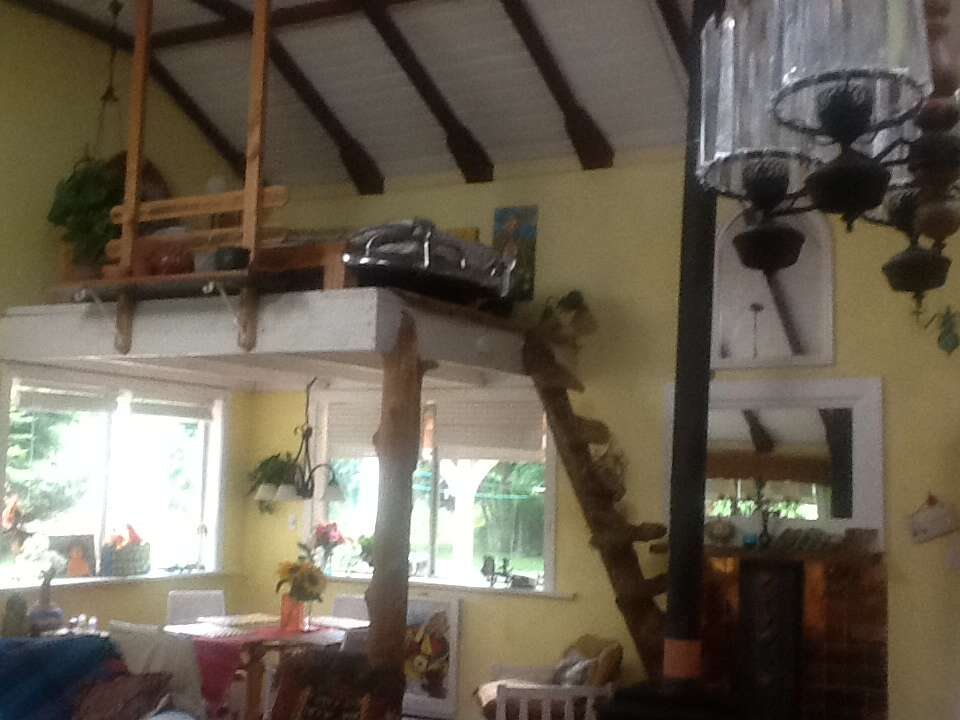 Living area with Mezzanine Main House