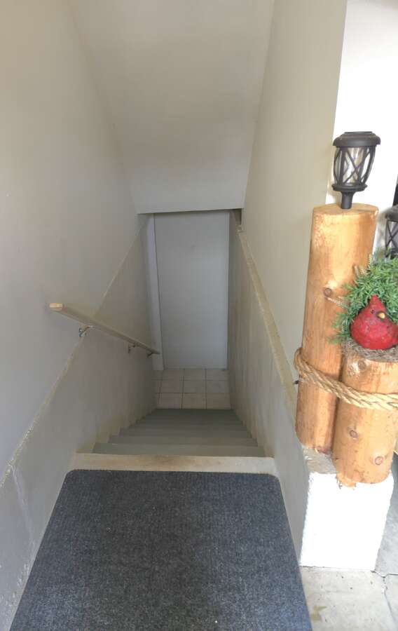 GARAGE TO BASEMENT GRADE ENTRANCE