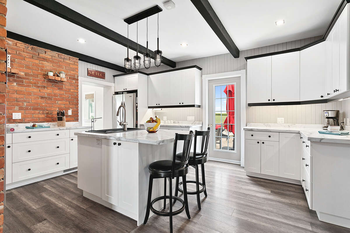 Modern and renovated kitchen