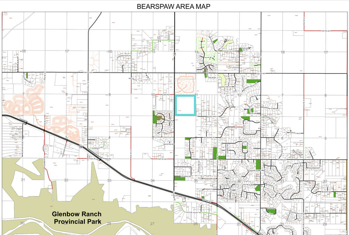 Vacant Land For Sale in Bearspaw, AB