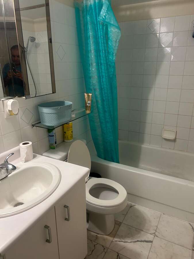 Attached washroom