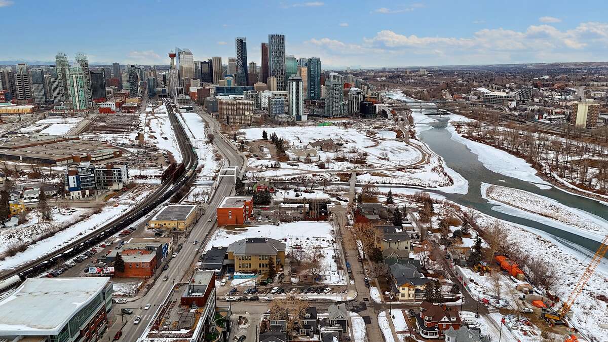 Aerial West Facing