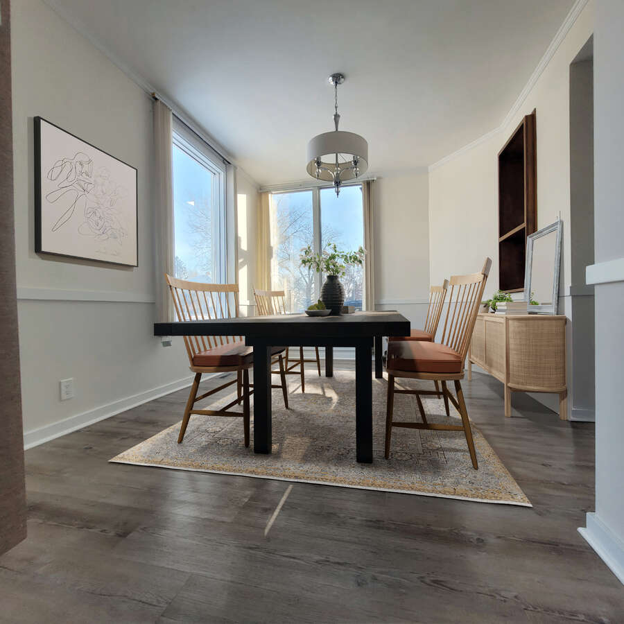 Main Dining Area East Facing Virtual Staging
