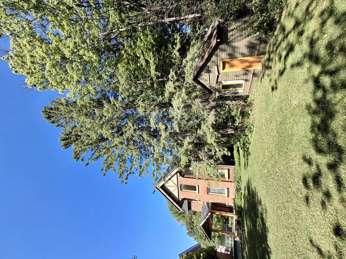 Deck and Side Yard