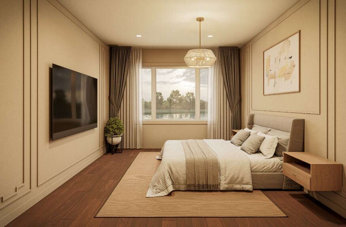 Walkout bungalow on lake