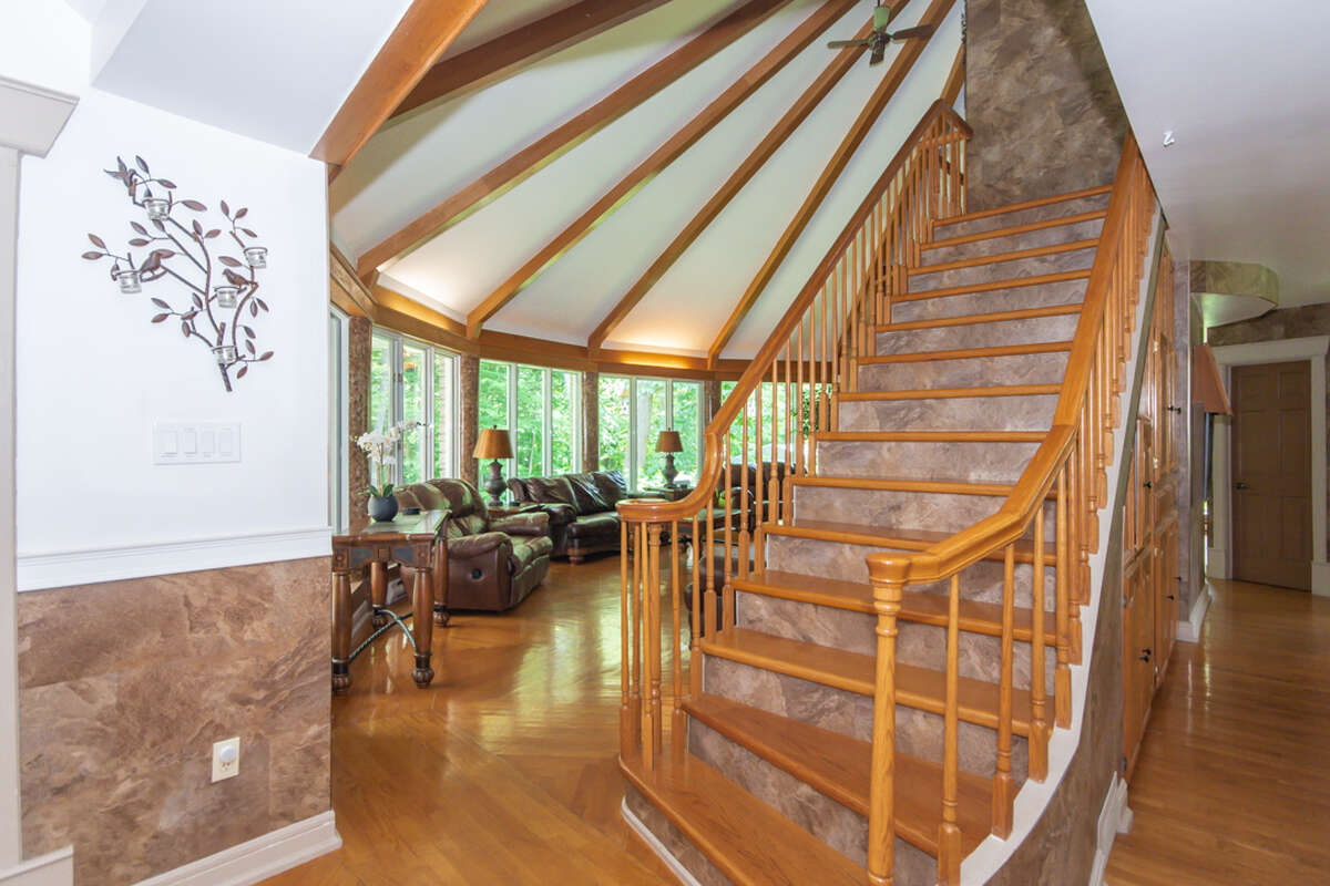 Staircase up to loft