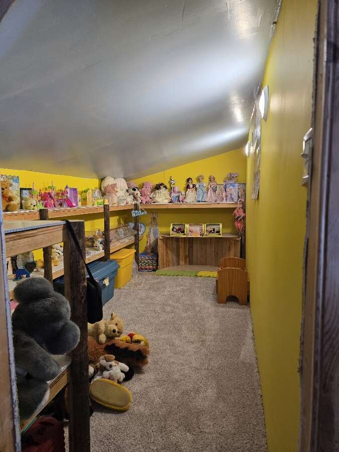 Playroom Loft Toy Storage Room
