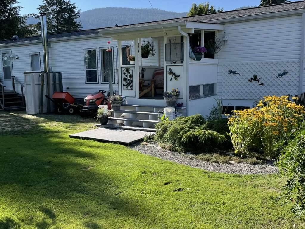 Mobile Home affixed to Full finished Basement