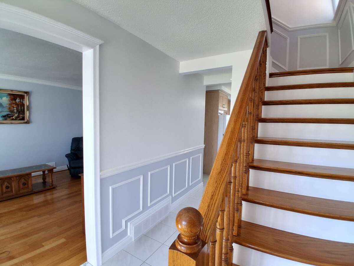 Hallway Leading To Living Room And Kitchen
