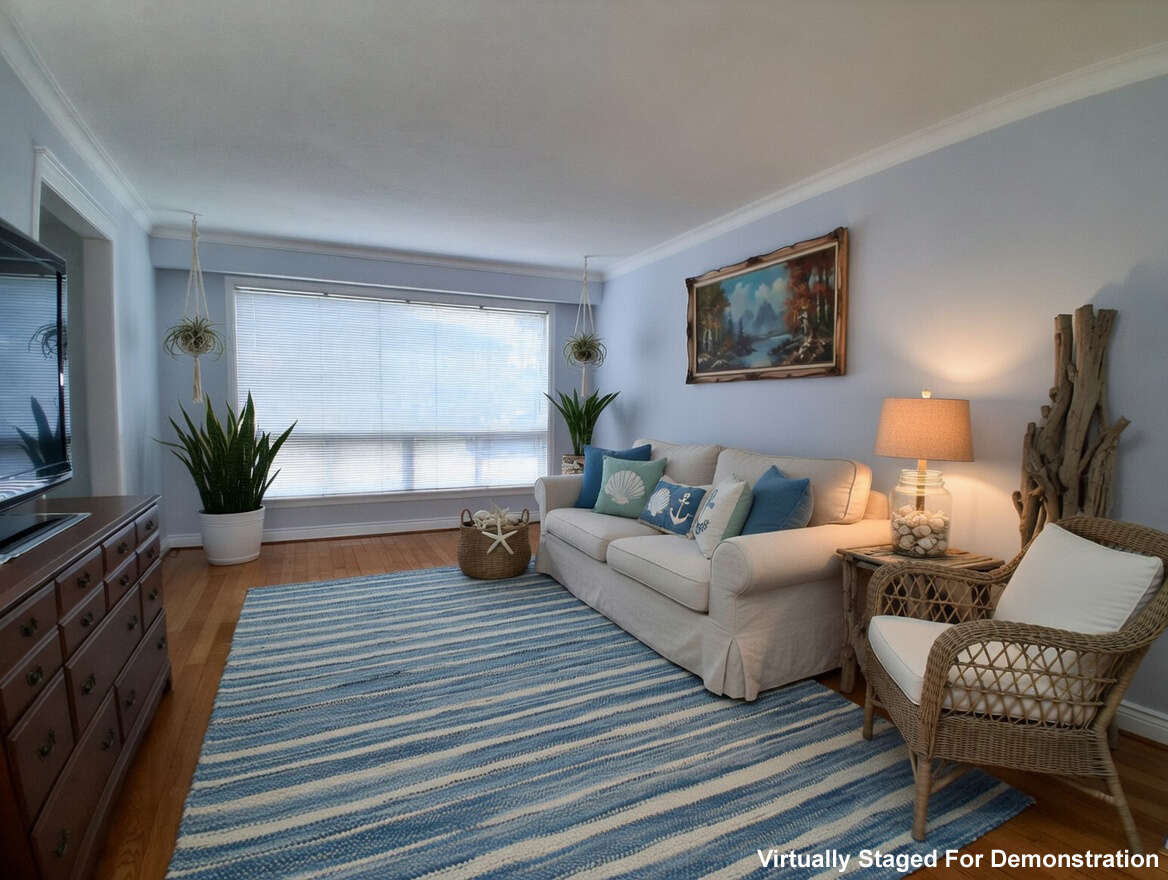 Virtually Staged For Demonstration