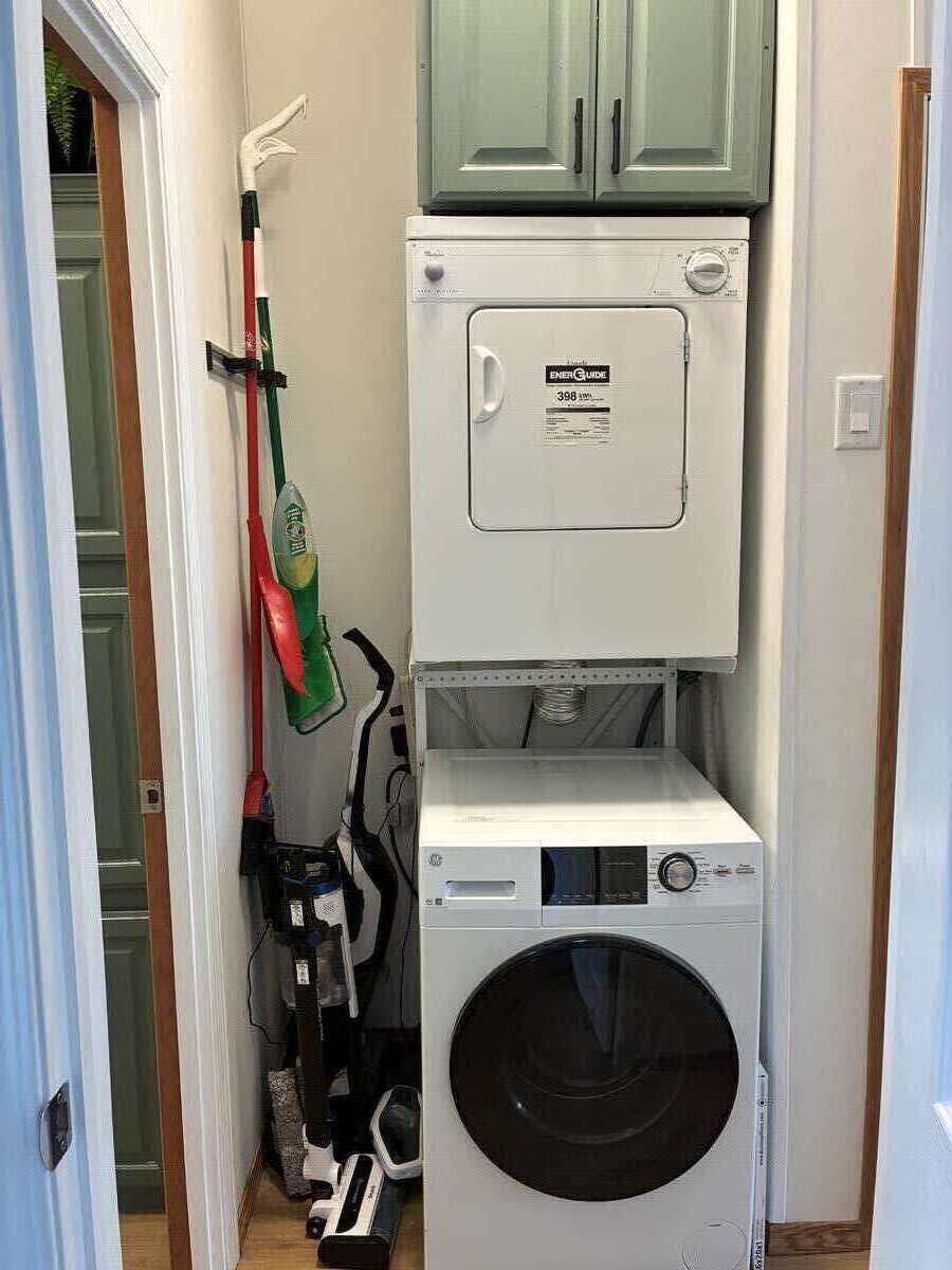 Washer/Dryer outside Main Bath