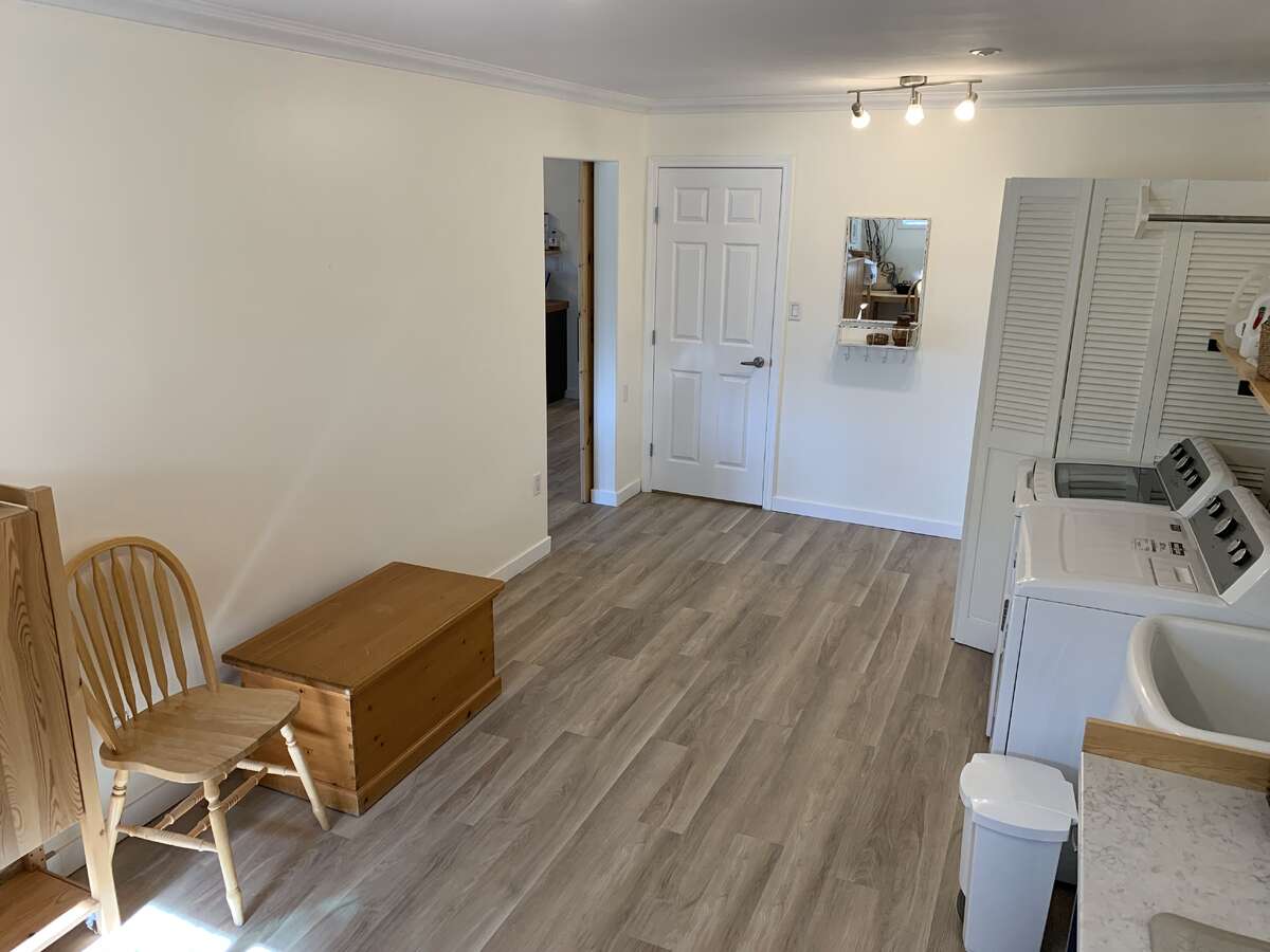 Laundry and access to storage