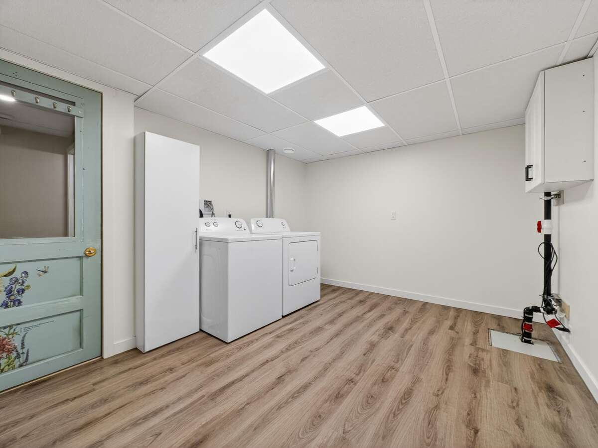 Dedicated laundry room