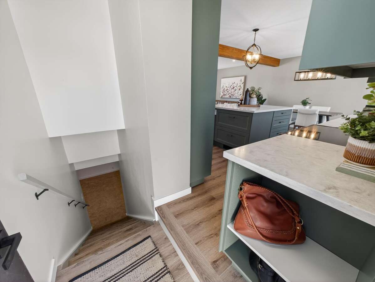 back entrance coming in