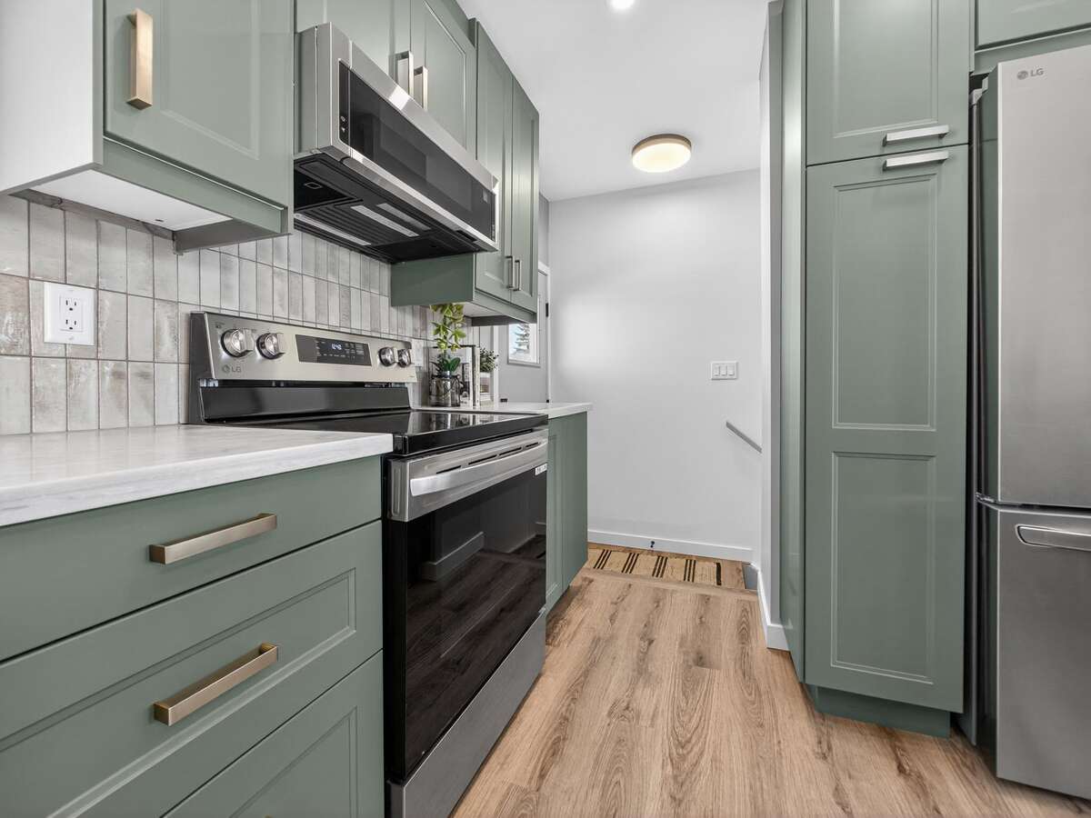 back entrance off kitchen