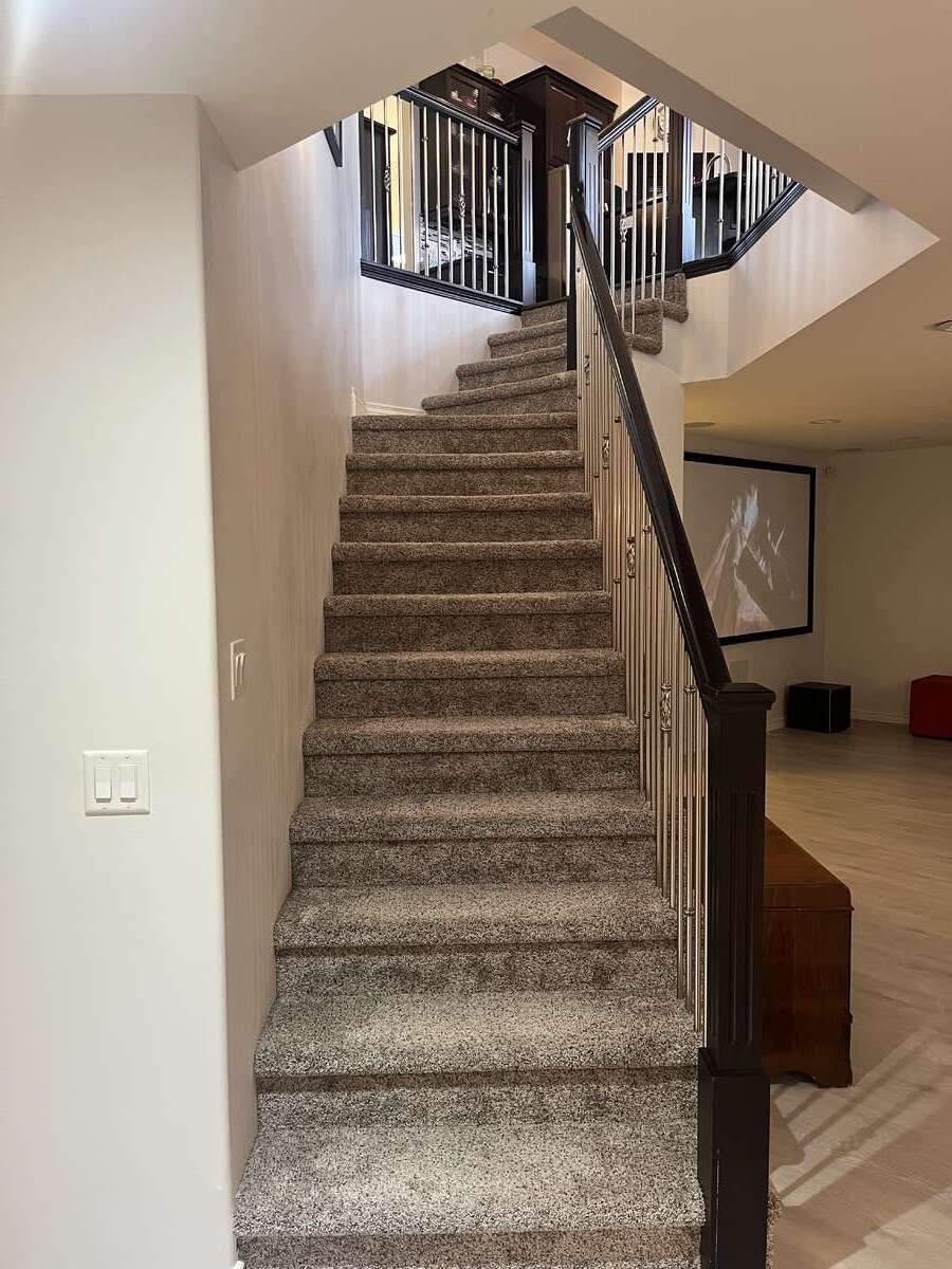 Staircase to upper level