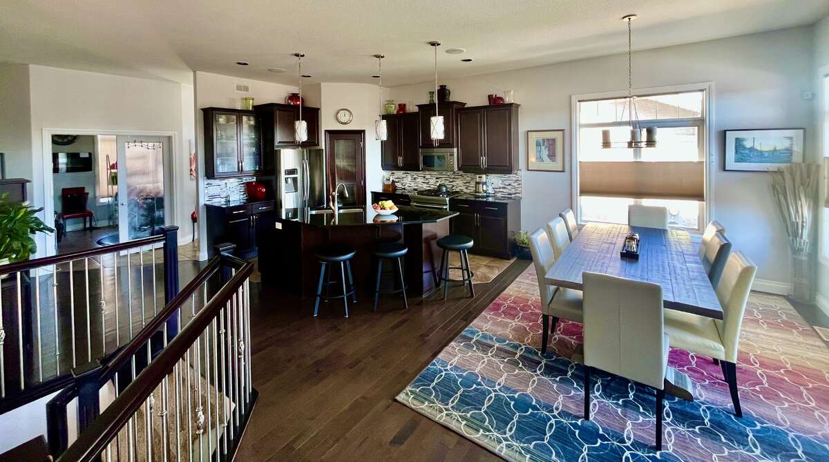 Full view of open concept
