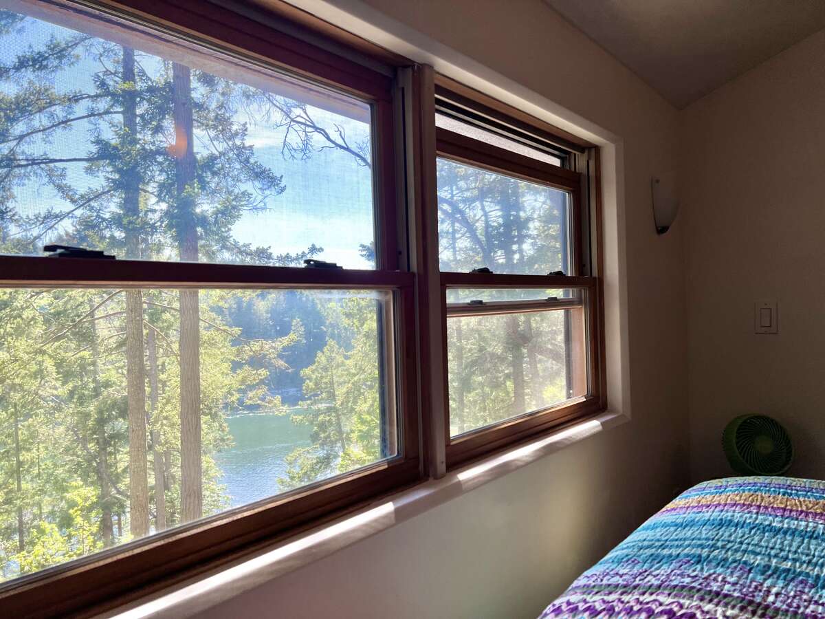 Master Bedroom overlooking Dodd Narrows