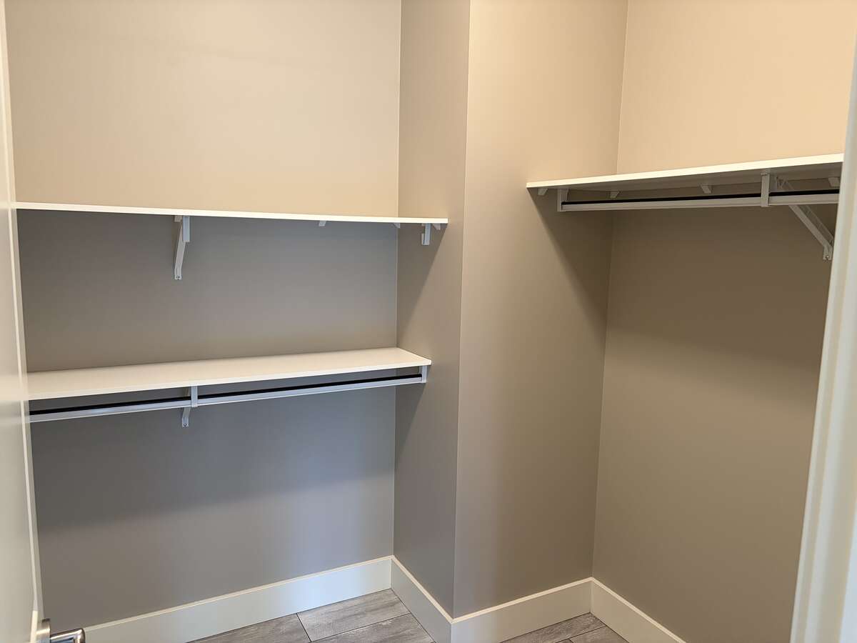 Walk in closet off main bedroom.