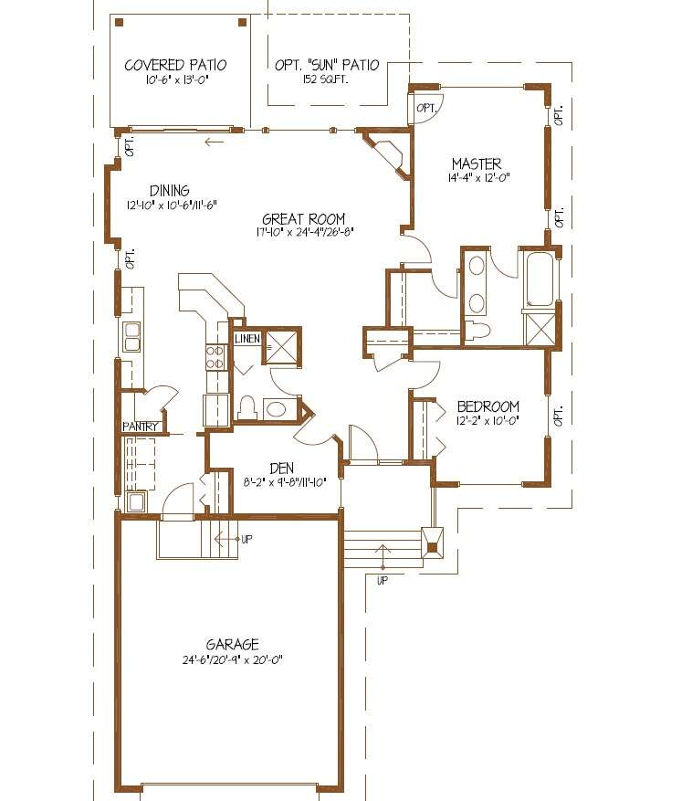 Beautiful view to North off back patio.