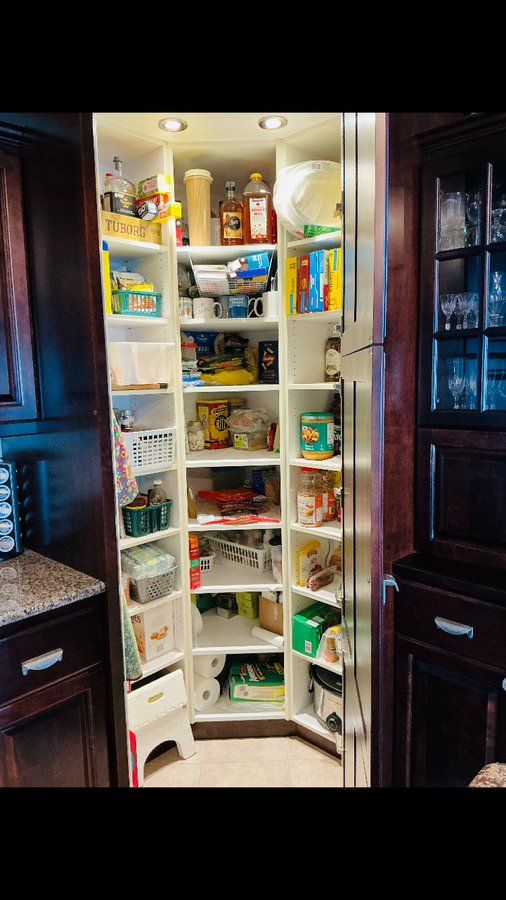 Kitchen Corner Pantry