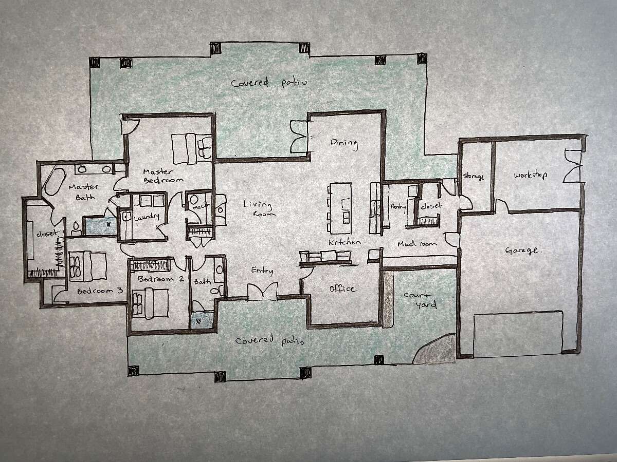 Bright, new home in Creston, BC
