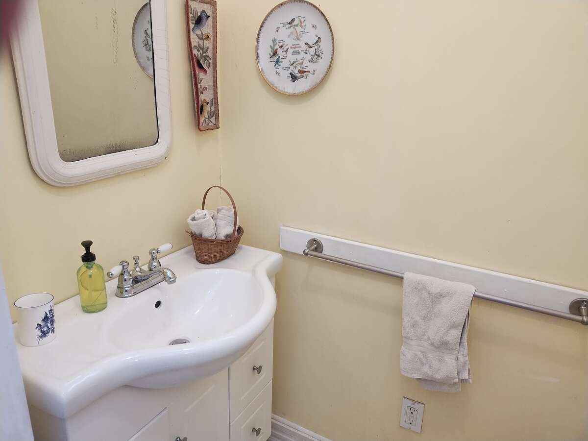 Bathroom by front entrance