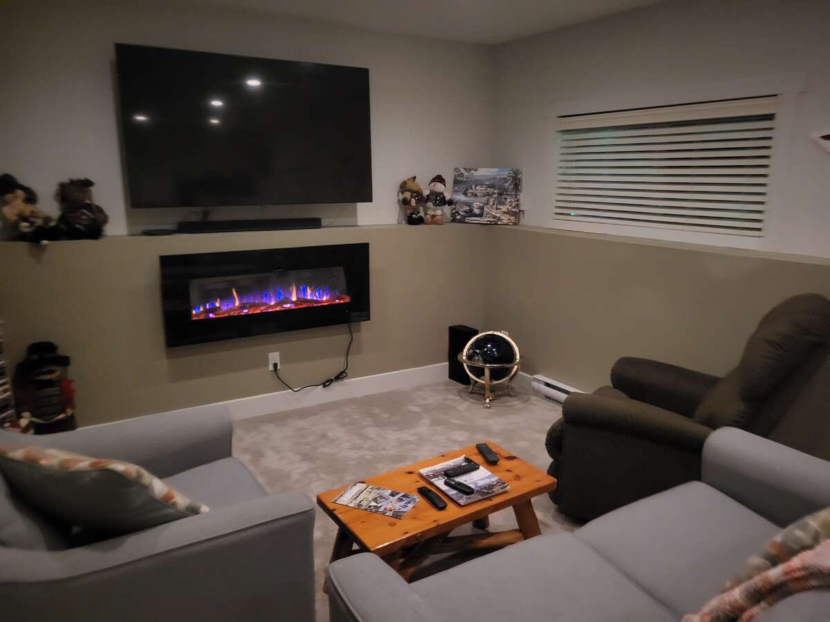 Lower level family room