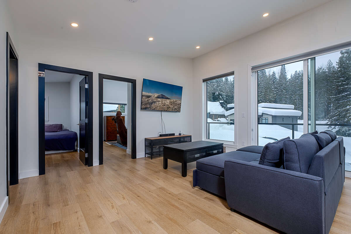 Spacious, bright 2-bedroom suite.
