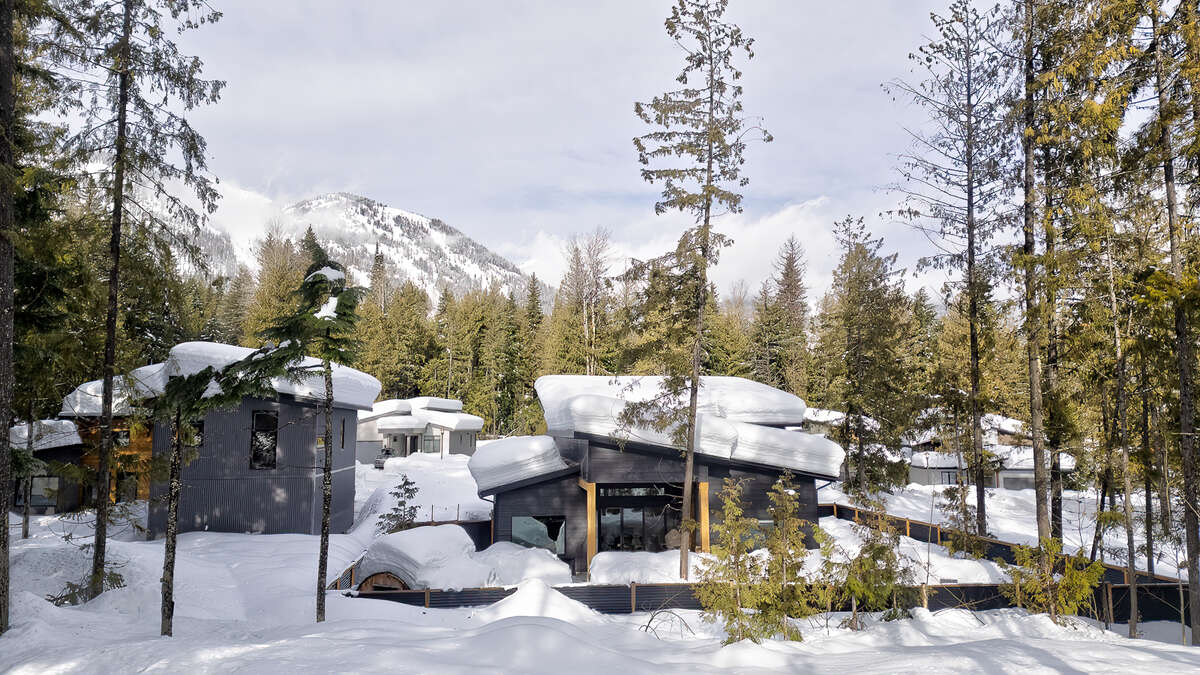 Modern mountain living at RED Mountain Resort.
