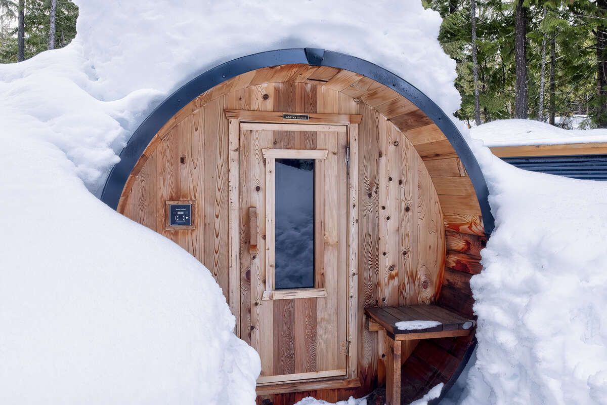 Modern mountain living with your own private spa.