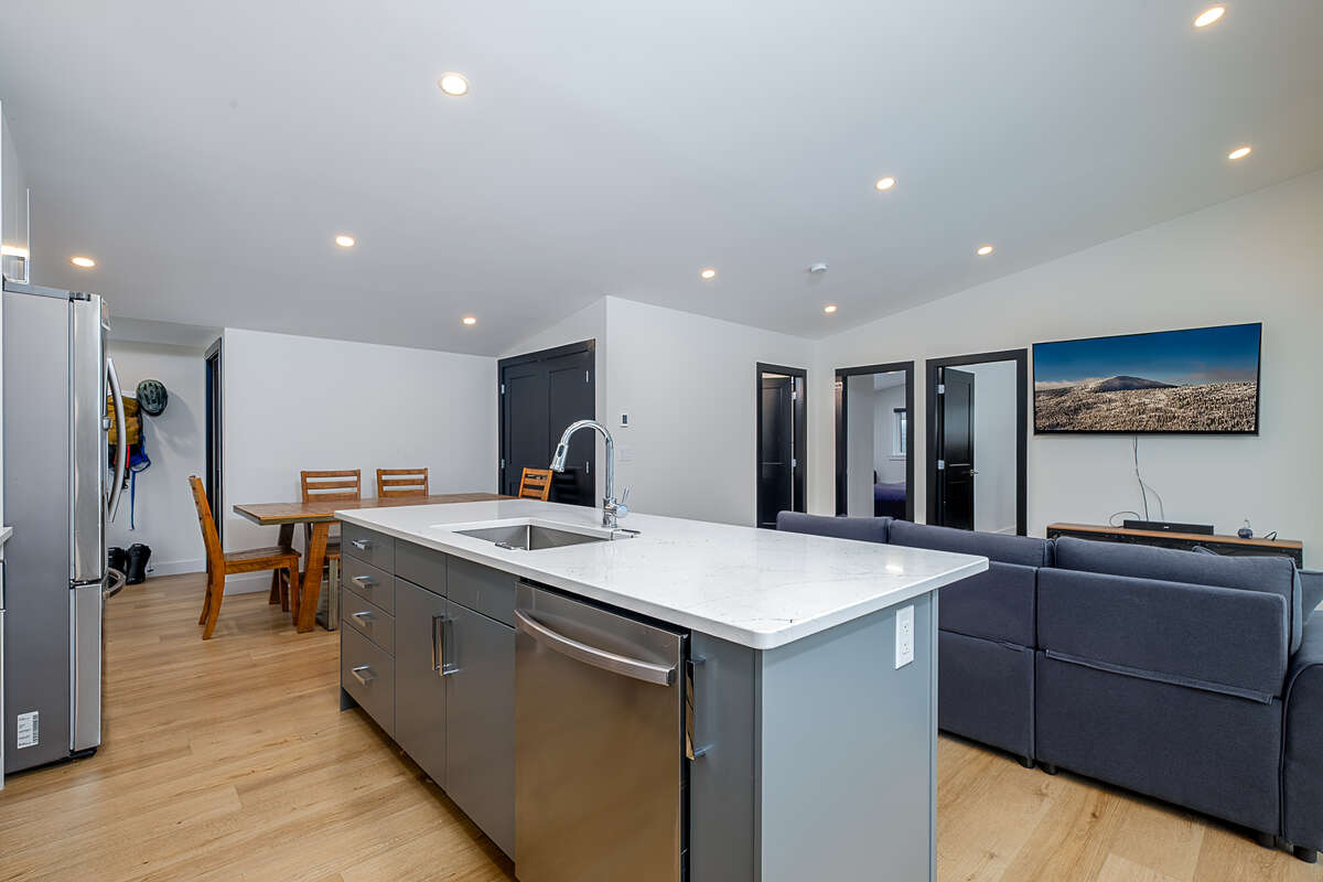 Spacious, bright 2-bedroom suite.