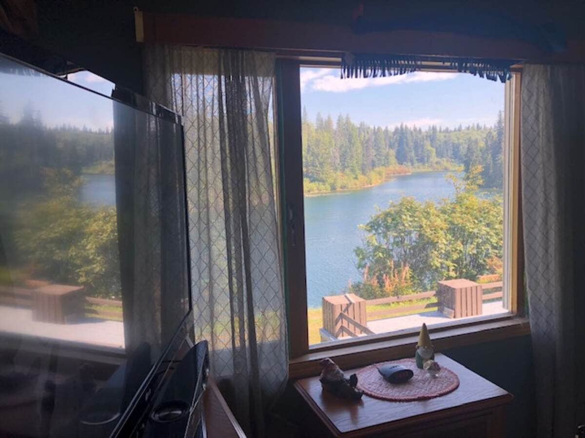 View from master bedroom