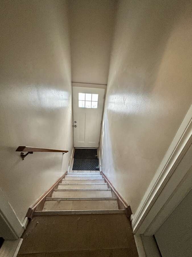 Entrance from driveway to  both Units