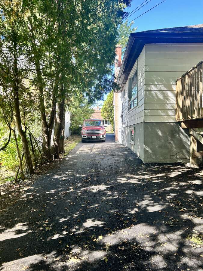 View from Garage to Charlotte St