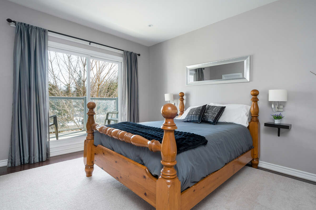 Third Level Bedroom with Walk in Closet and 4 piece Bathroom Access