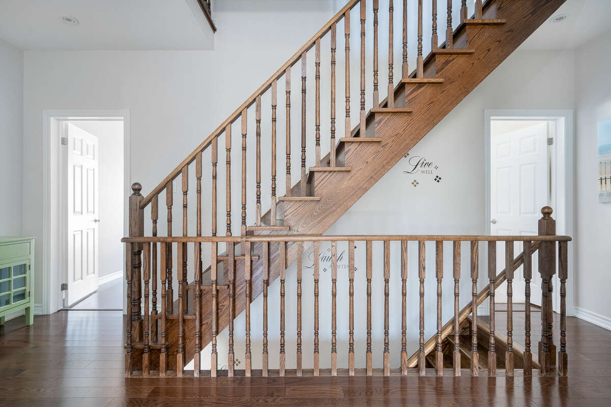 Second Level Stairway to Third Level