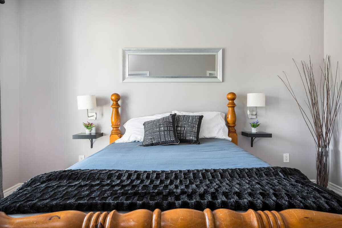 Third Level Bedroom with Walk in Closet and 4 piece Bathroom Access