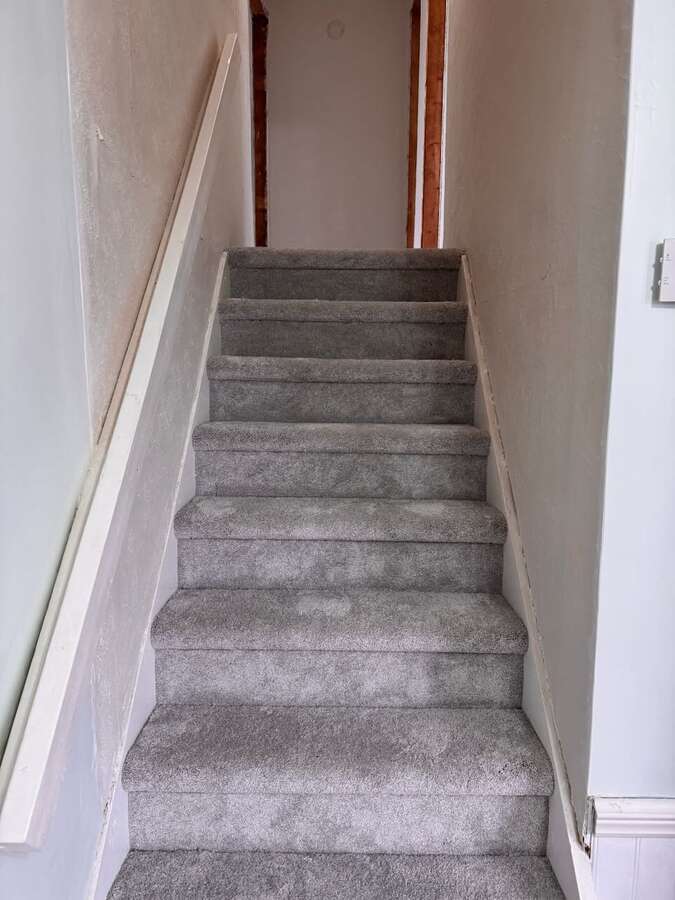 stairs to second level