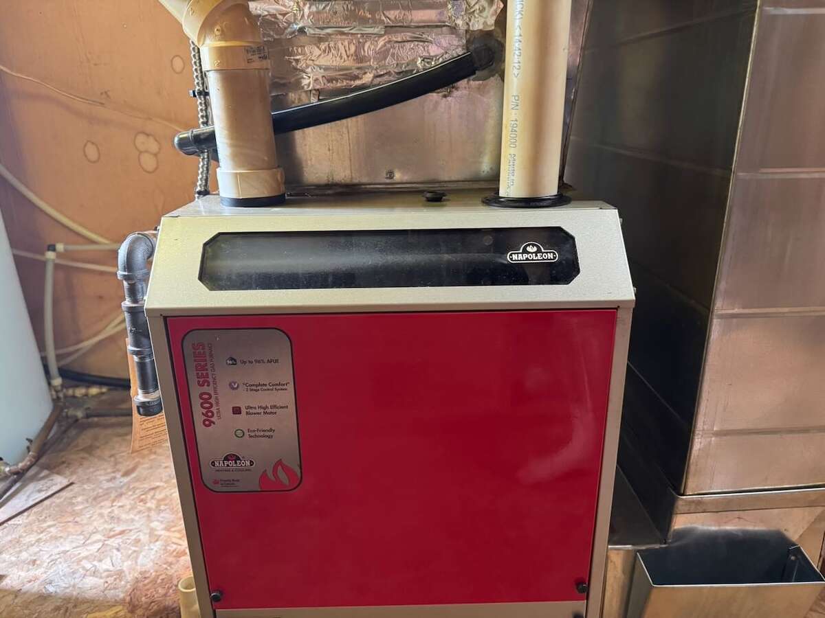 hot water tank is rented