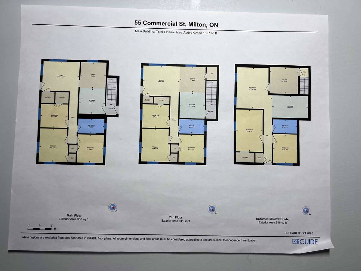 Legal Triplex Downtown Milton