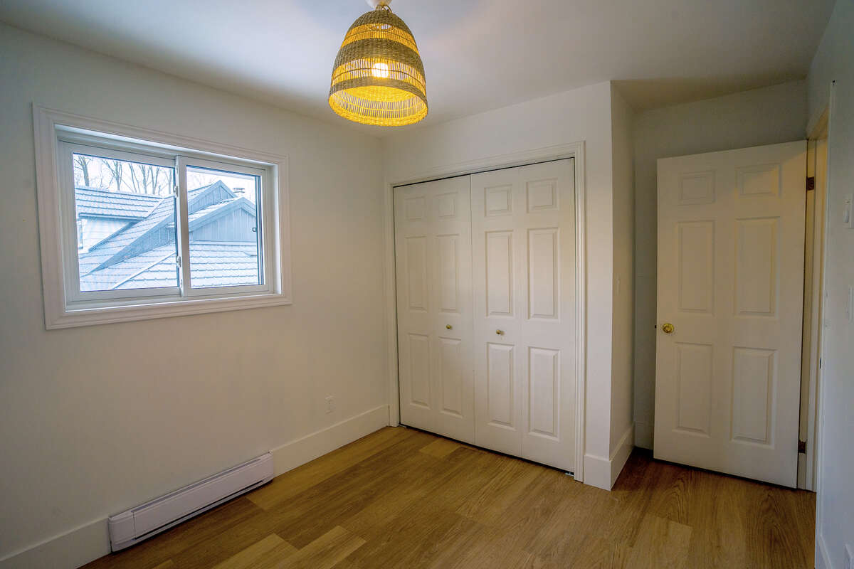Fourth bedroom with large closet with lighting or...office?