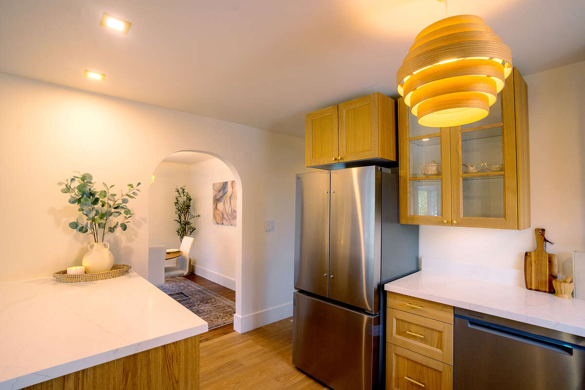 All new electrical including over the island lighting