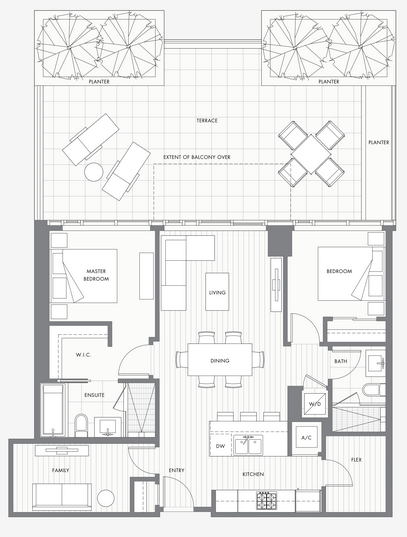 Condo / Apartment For Sale in Vancouver, BC - 2+1 bed, 2 bath